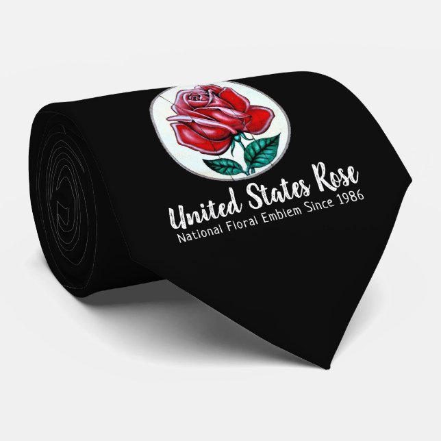 Corbata Rosa de Estados Unidos (Enrollado)