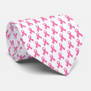 Corbata rosa de la cinta