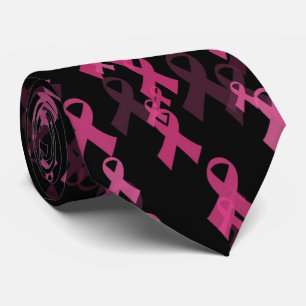 Corbata rosa de la cinta