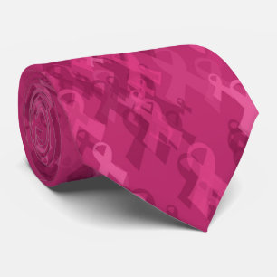 Corbata rosa de la cinta