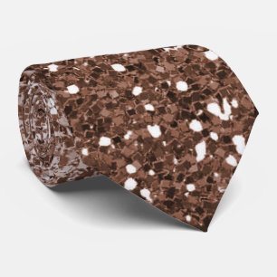 Corbata Rosa Deslumbrante Purpurina Oro Ombre Esparkle Tej