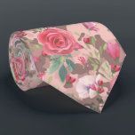 Corbata Rosa floral acuático dorado camuflaje rosa<br><div class="desc">Este diseño se puede personalizar eligiendo la opción Editar diseño. También puede transferir a otros artículos. Póngase en contacto conmigo en colorflowcreations@gmail.com o utilice la opción de chat en la parte superior de la página si desea tener este diseño en otro producto o necesita ayuda. Ver más de mis diseños...</div>