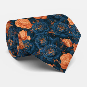 Corbata Rosa Floral Día del Padre Boda al Aire Libre
