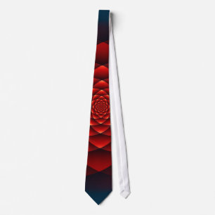 Corbata Rosa Kaleidoscope rojo + tu idea