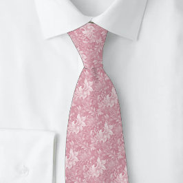 Corbata Rosa Polvorienta Botánico Ornate