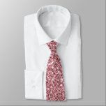 Corbata Rosa Purpurina de oro Sparkly Tie<br><div class="desc">Rosa Purpurina de oro Sparkly Tie</div>