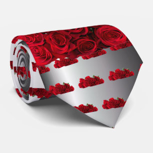 Corbata Rosa Roja