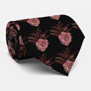 Corbata Rosa Rosa Rosa Bouquet