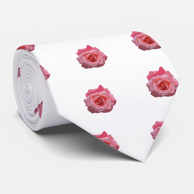 Corbata RosaCartoon (Enrollado)