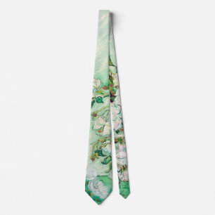 Corbata Rosas de la vida en una caja de Vincent van Gogh