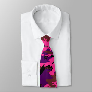 Corbata Rosas fuertes Camo