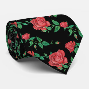 Corbata Rosas Neck Tie