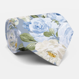 Corbata Rosas PixDezines H2 Dusty Blue