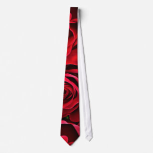 Corbata Rosas rojos