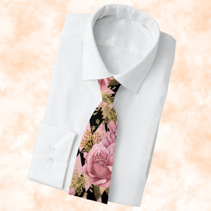 Corbata Rosas rosas rosas en Harlequin