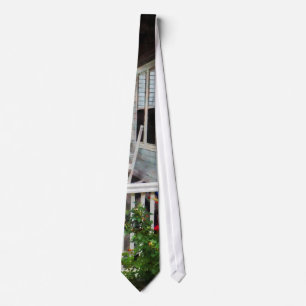 Corbata Rosas y mecedoras