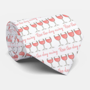 Corbata Rosé El Día Que Falta Lover De Vino De Rosa