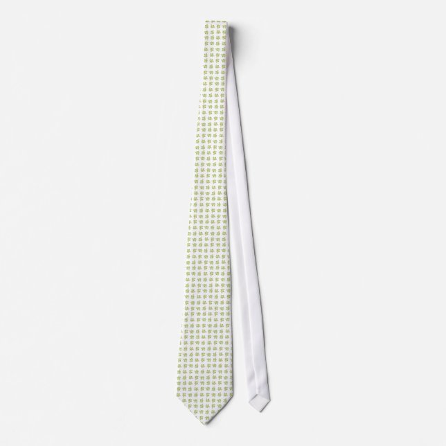Corbata Rosebud Mini-print Necktie (Anverso)