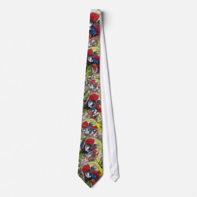 Corbata Rosella Tie (Anverso)