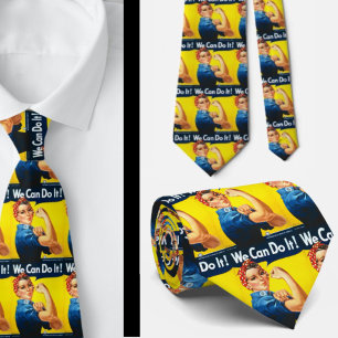 Corbata Rosie The Riveter Podemos Hacerlo Necktie