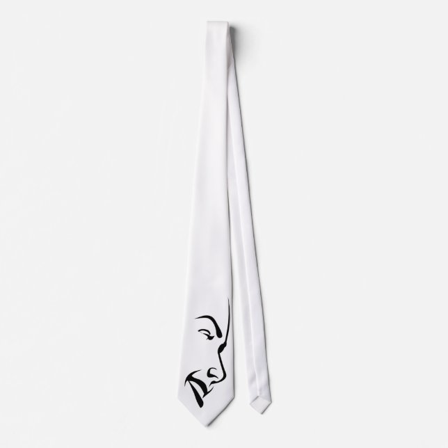 Corbata Rostro de una Mujer (Anverso)