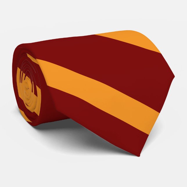 Corbata Rosy Gold Stripe  (Enrollado)