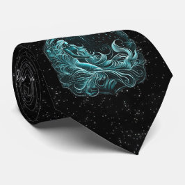 Corbata Rótulo Astrológico Aquarius Zodiac