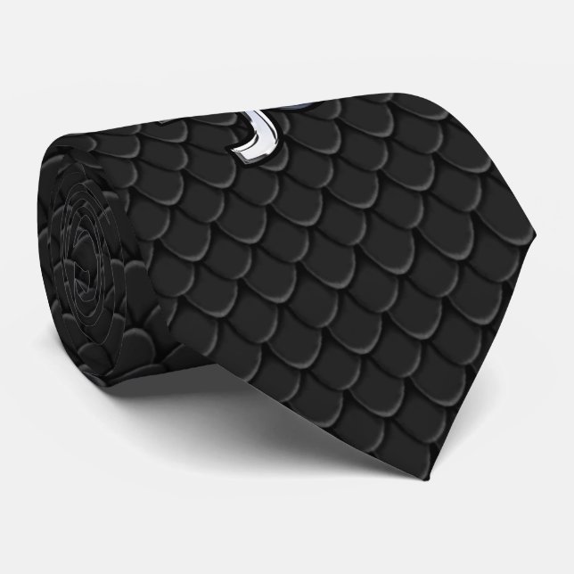 Corbata Rótulo cromado de Capricornio en decoración de pie (Enrollado)
