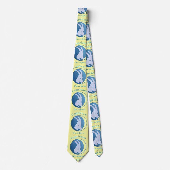 Corbata Rótulo de Capricorn Thunder_Cove (Anverso)