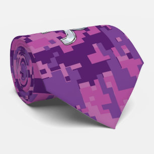 Corbata Rótulo de Capricornio en camuflaje digital de Fuch