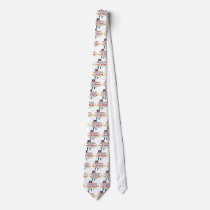 Corbata Rótulo retro de Las Vegas