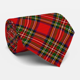 Corbata Royal Stewart Clan Tartan Plaid