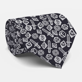 Corbata RPG Dice Gamer Tie