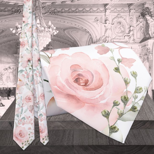 Corbata Rubor Eucalyptus Garden Wedk Neck Tie (Subido por el creador)