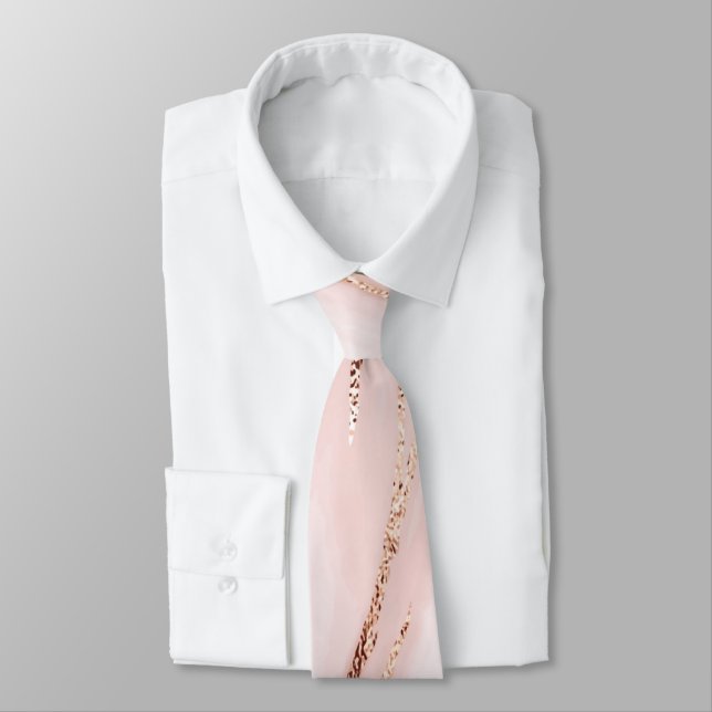 CORBATA RUBOR MARBLE GOLD MENS TIE (Atado)