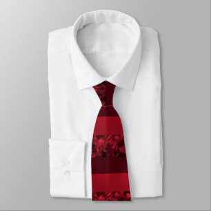 Corbata Ruby Block Stripes
