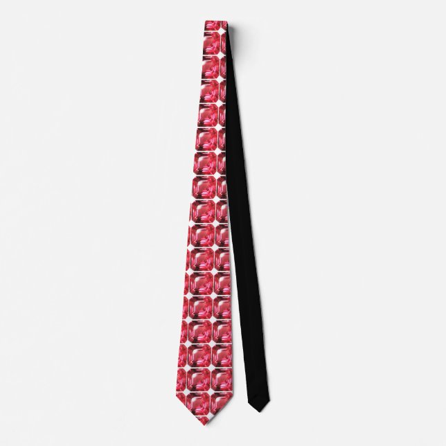 Corbata Ruby Gemstone Pink (Anverso)