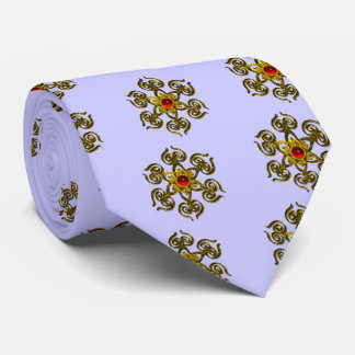 Corbata RUBY GOLDEN ROSA, azul claro