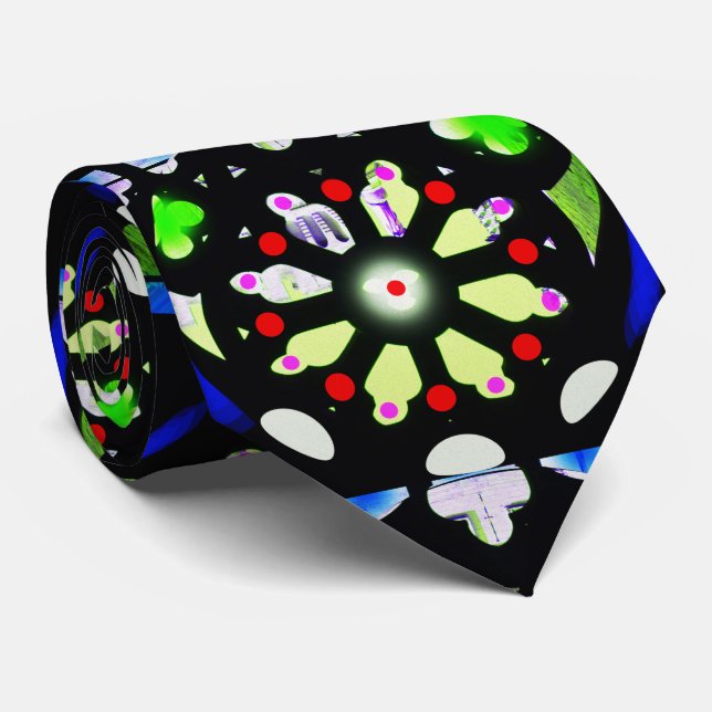 Corbata Ruedas de fortuna (Enrollado)
