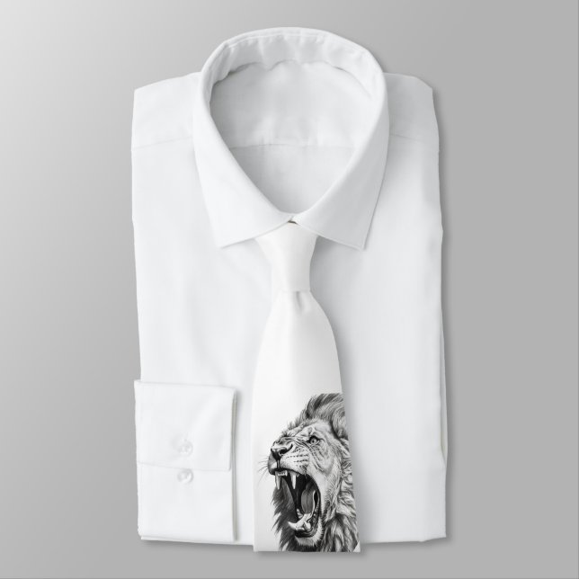 Corbata Rugido del León  (Atado)