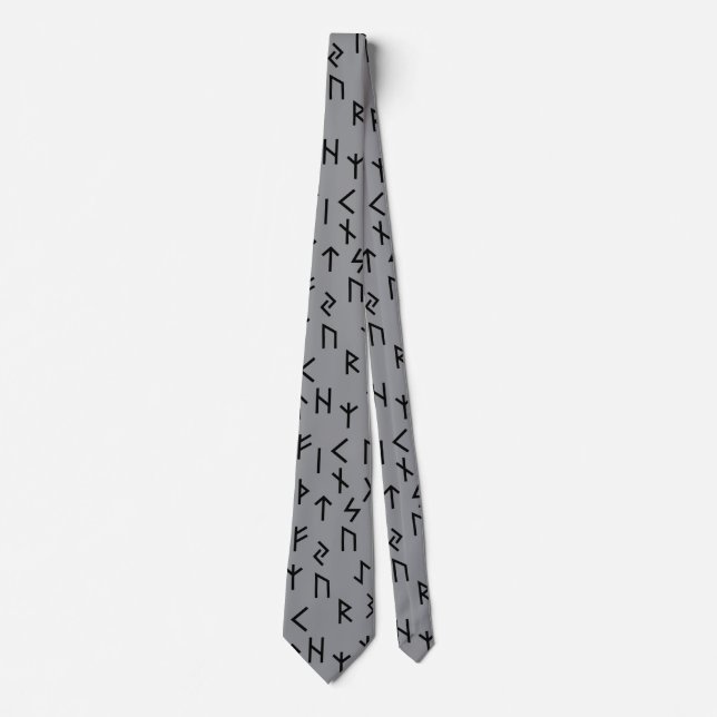 Corbata Runas futhark antiguas (Anverso)