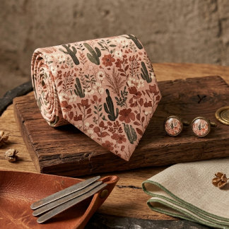 Corbata Rustic Desert Cactus