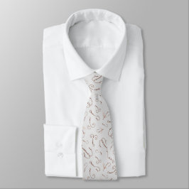 Corbata Rusty Hooks - gris claro