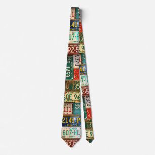 Corbata Rusty License Plate Collection