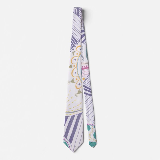 Corbata Ruta a la eternidad - Original de MaryQueen (Anverso)