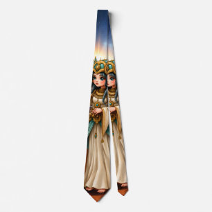 Corbata Sacerdotisa Celestial de la Pirámide Dorada.
