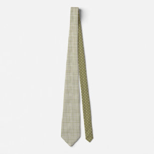 Corbata Sage Green Gingham Plaid Pattered