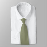 Corbata Sage Herb Plant Green Mid Century Color sólido<br><div class="desc">Traje para el negocio de los corbatas de cuello y accesorios de ropa de declaración de moda ocasional impresos con la planta verde de hierba de Sage Clásico Verde de 1970 Retro Diseño de color sólido de mediados de siglo por la impresión de TheFabricSeal en la tienda a petición en...</div>