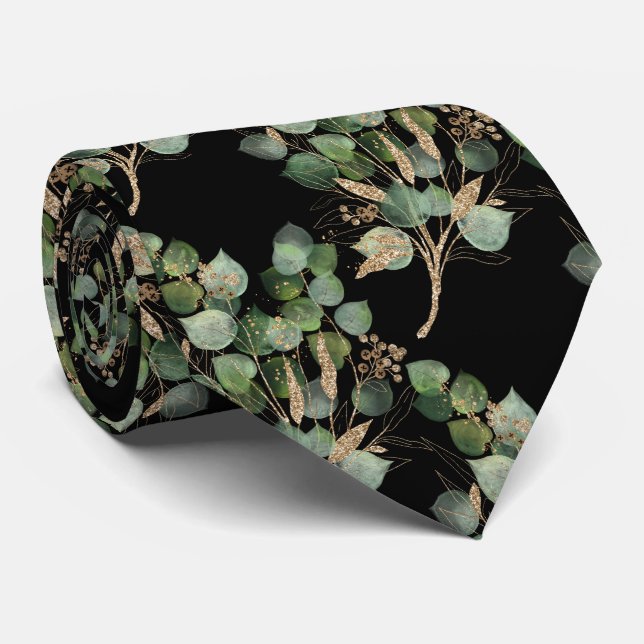 CORBATA SAGE VERDE BOTANICAL 2 MENOS TIE (Enrollado)