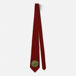 Corbata SAINT GEORGE, verde rojo